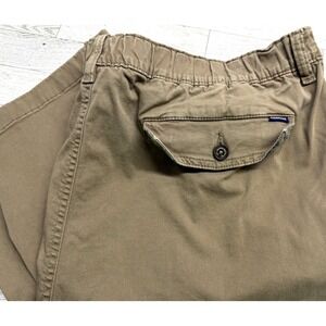 Chubbies Original Fit Elastic Waist Chino Khaki Pants Mens Camello Stretch XXL